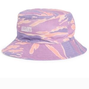 All Saints Solar Camo Bucket Hat NWT MSRP $69
